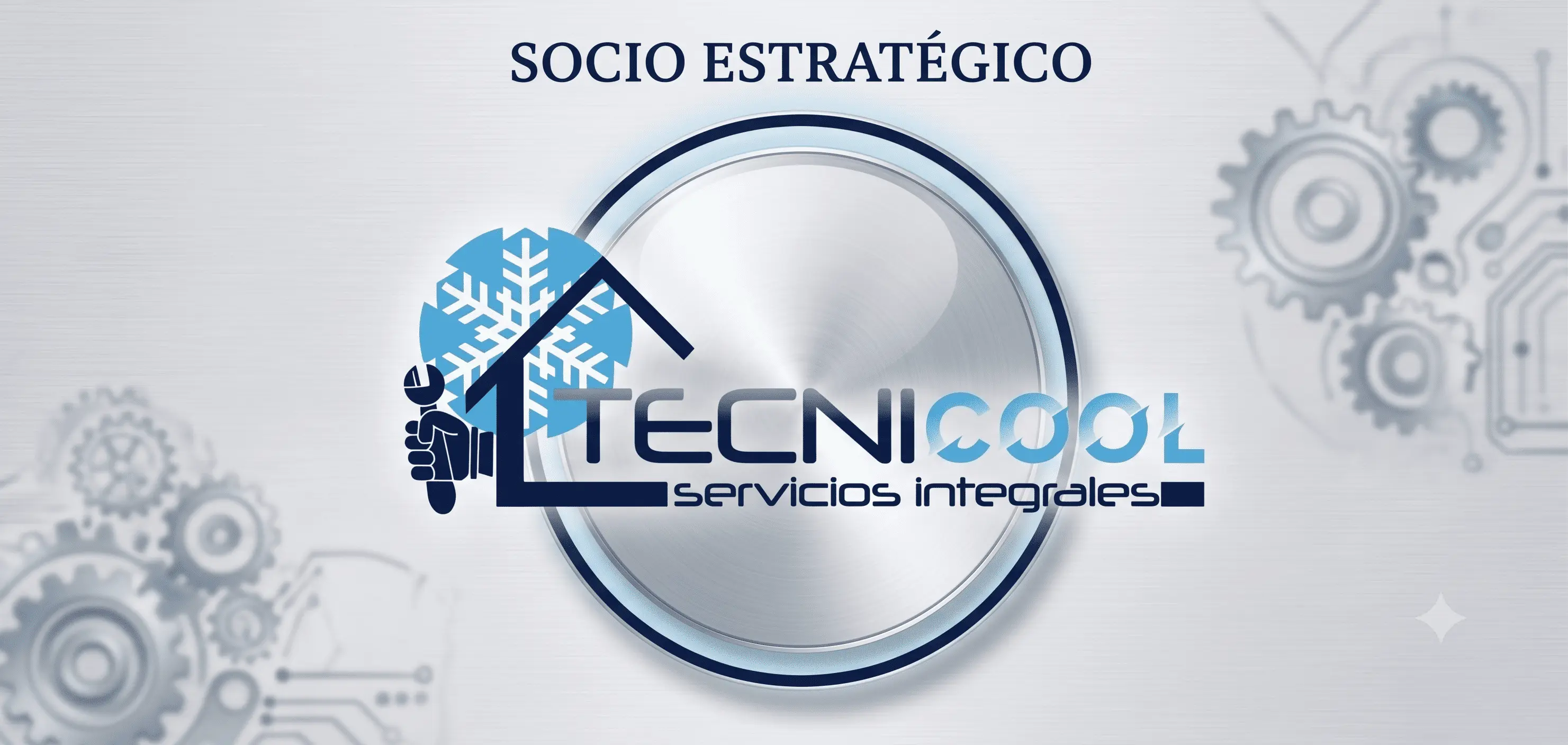 Logo de la empresa del socio técnico oficial de Climatización Sur